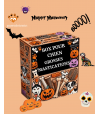 Box halloween, mastication durable.