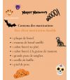 Composition box halloween pour chien.