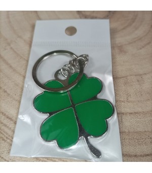 Porte clé pour humain, porte bonheur saint patrick.